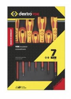 C.K Tools T49193D C.K DextroVDE Screwdriver SLP/PZD Set of 7